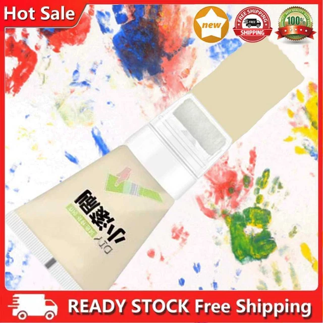 Pennello a rullo colore lattice crema riparazione parete inodore per uso domestico (giallo)