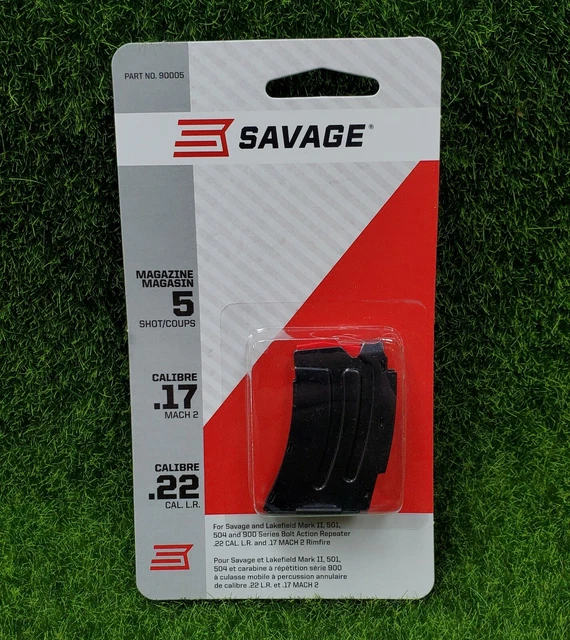 Csspecs Welded Savage Mark II 22LR 10-Round Magazine – 5-Pack Range Kit