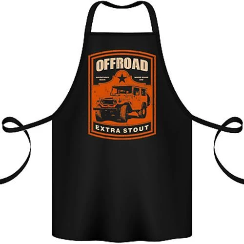 Offroad Extra Stout 4X4 Offroading Off Road Cotton Apron 100% Organic