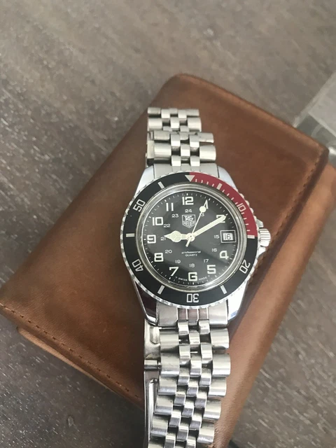 TAG HEUER VINTAGE 1000 Professional Diver Coke Bezel 980.043 on