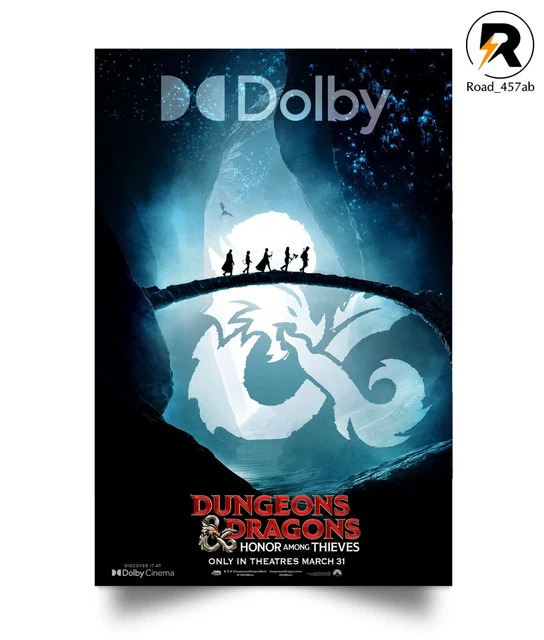 Dungeons & Dragons: Honor Among Thieves Películas Póster Pared Arte Decoración Hogar #21