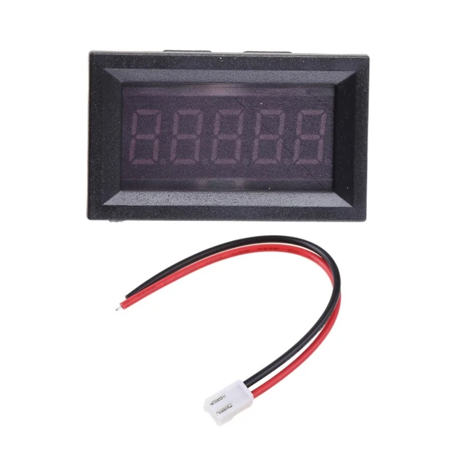 Mini Digital Voltmeter Ammeter 4-30V Amp Volt Voltage Current Meter Detector