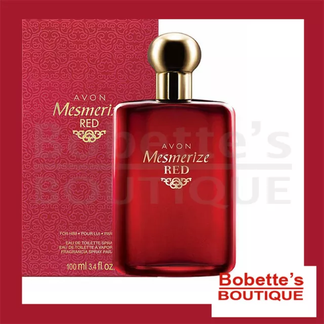 MESMERIZE RED AVON pour Lui Eau de Toilette Vaporisateur