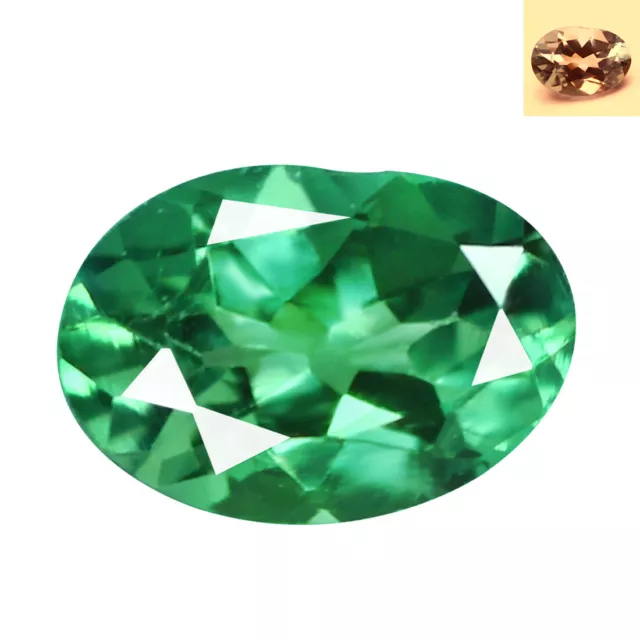 0.15Ct Beautiful Oval cut 4 x 2 mm Green To Red Color Change Alexandrite