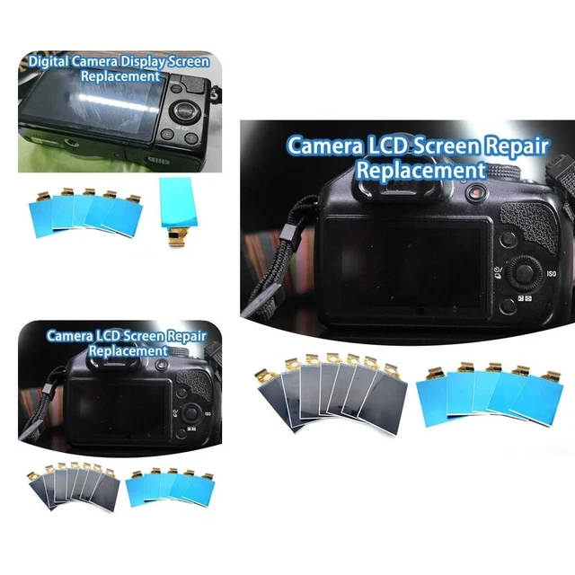 Pantalla LCD compatible con HD Cámara reemplazable Pantalla LCD Reparación de pantalla