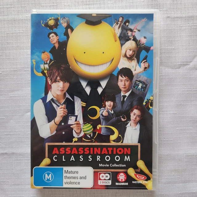 ASSASSINATION CLASSROOM MOVIE Collection Dvd OZ Release MADMAN