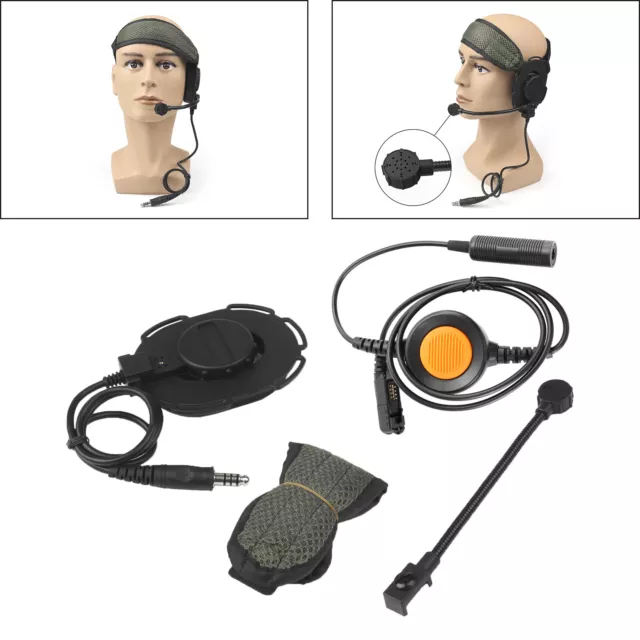 Z Tactical HD03 Bowman Elite II Headset 6-Pin PTT For IMTP3100 MTP3150 MTP3250`