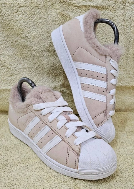 ADIDAS SUPERSTAR FUR Chocolate Adidas Originals UK9 EU 43 1 3