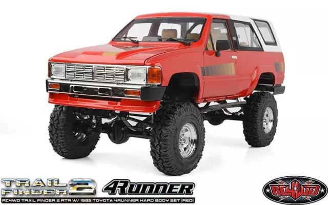 RC4WD Crawler Trail Finder 2 RTR mit 1985 Toyota 4Runner Karosserie rot / RC4ZRT