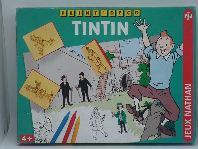 Jeu De Société Tintin Et Milou – Le Monde Montbrison – Complet Et Vintage
