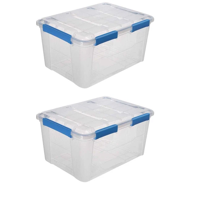 Caja de almacenamiento Ezy paquete de 75 litros de 2