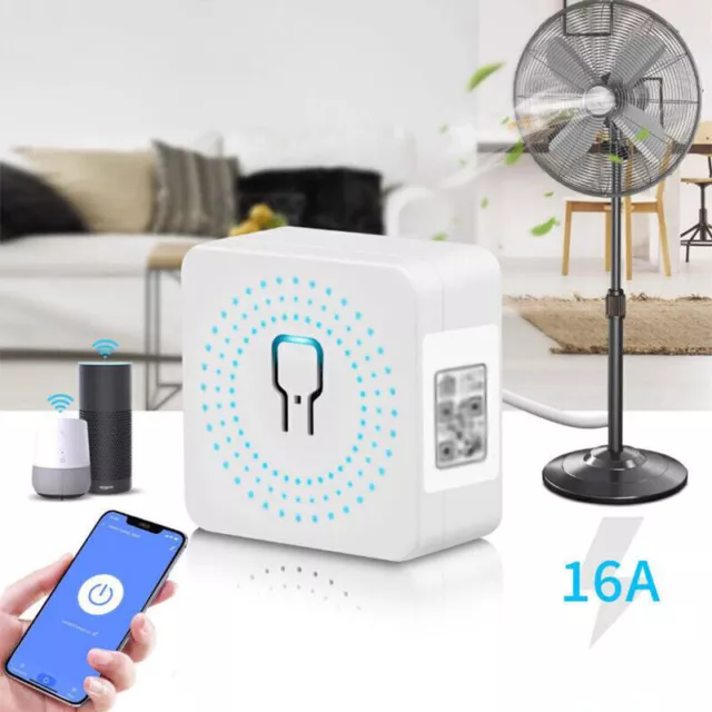 Apple HomeKit 16A Smart Home Lichtschalter Wlan Modul Timer Alexa Google Siri DE 2