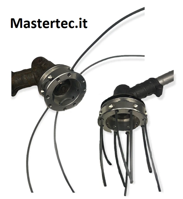Testina Decespugliatore Master Fly 3 | In Alluminio Tornito | Compatibile Stihl, Echo, Husqvarna | Made In Italy - Foto 6
