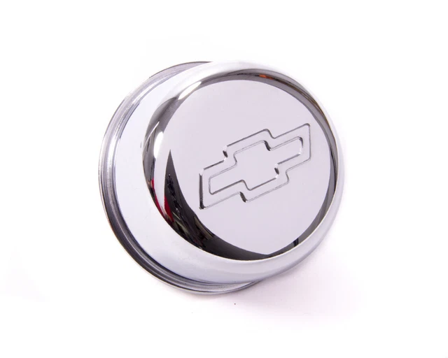 Proform Chrome 1-1/4 In Hole Round Push-In Breather P/N 141-616