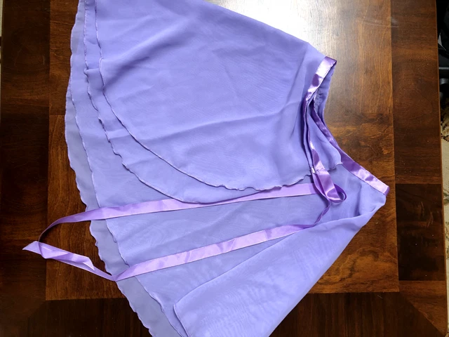Lavender/Purple Ballet Wrap Skirt - ADJUSTABLE - Fits X-Small to Medium
