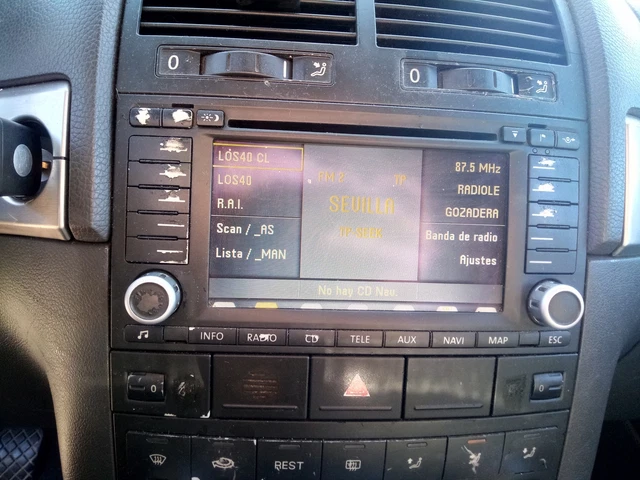 Display Multifunzione / 99130 Per Volkswagen Touareg 7La 2.5 Tdi