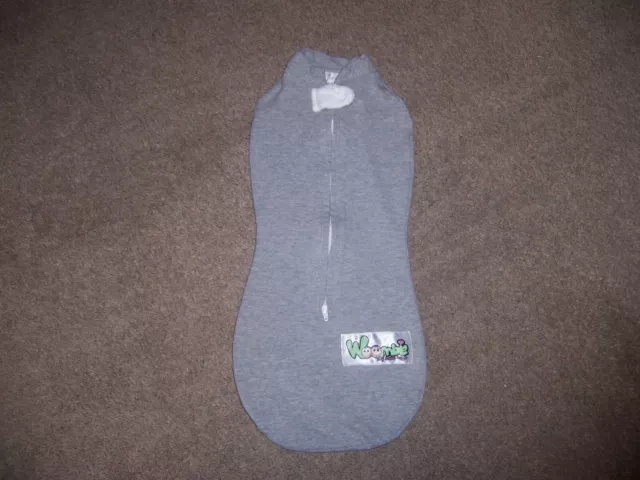 Woombie 0-3 months sleep sack grey