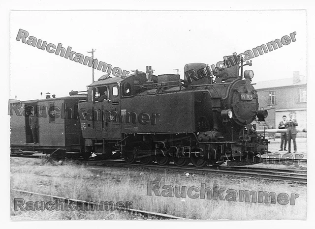 altes Baryt-Foto DR 99 703 Klingenberg 1969 - ca 10x15