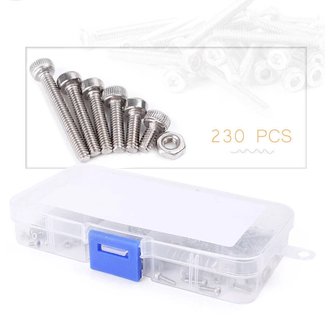 10 Tornillos De Fijación M4x8mm Con Punto De Bola – Acero Inoxidable 304 – Cabeza Hexagonal (Grub Screw)