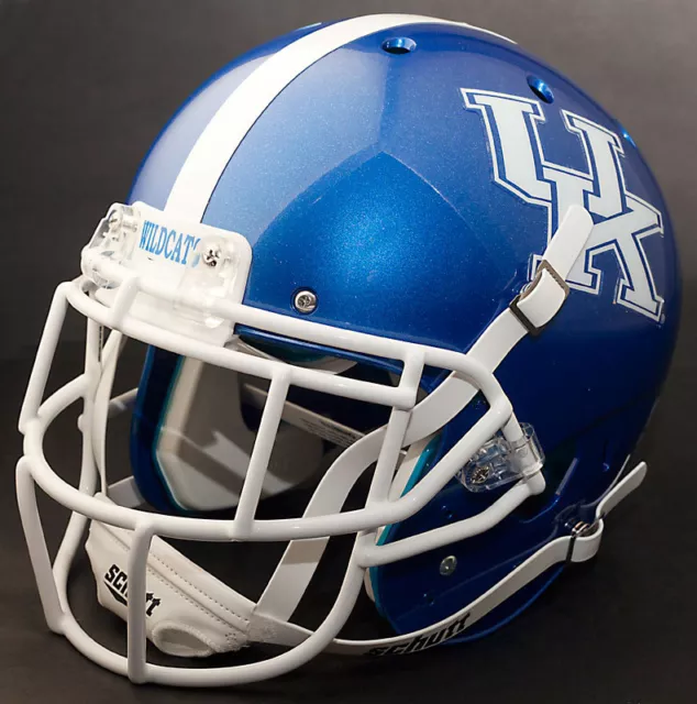 *CUSTOM* KENTUCKY WILDCATS Schutt XP Replica Football Helmet w/ EGOP Facemask