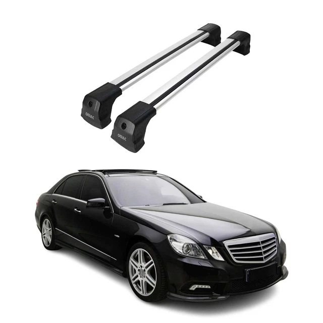 Garniture De Couvercle De Rail De Toit Pour Mercedes Classe E W212 S212 – Référence A2126902882 – 96 X 30 Mm – Pièce De Rechange Non Peinte