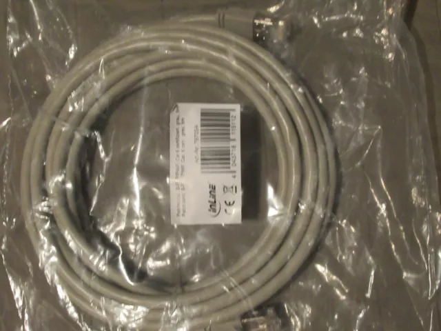 Cavo POE patch in linea da RJ-45 (M) a RJ-45 (M) 5 m SFTP CAT 6 grigio stampato, qualità