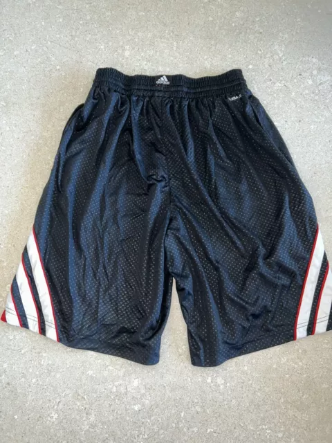 Black & Red Adidas Basketball Shorts Men’s Medium