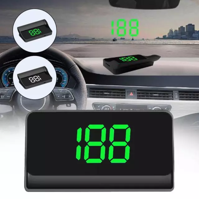 Digital GPS HUD Speedometer Car Head Up Display KMH Compass Overspeed KMH K1Z9