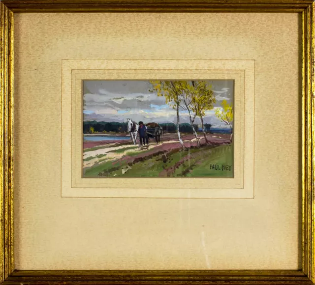 PAUL HEY (GERMAN,1867-1952) gouache painting 119288 $389.00 - PicClick
