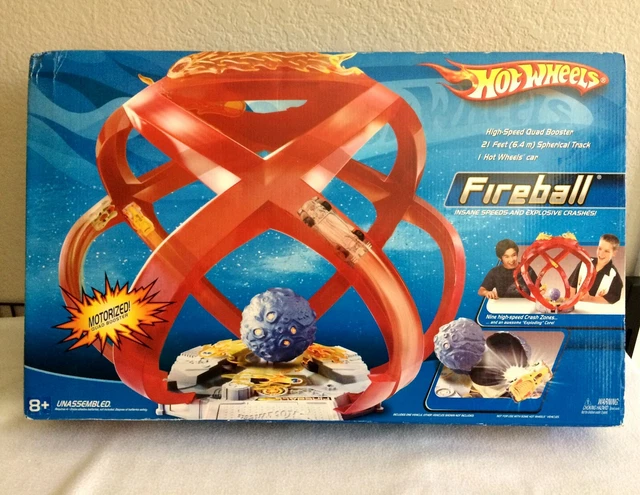 Hot wheels sale fireball crash playset