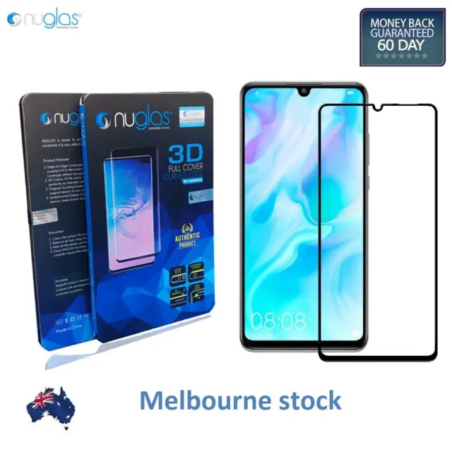 NUGLAS 3D Tempered Glass Screen Protector For Huawei P30/P30 PRO/P30 Lite