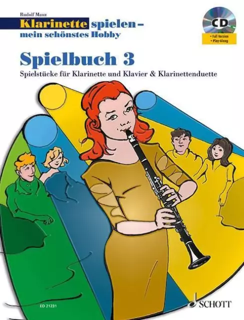Klarinette spielen - mein schönstes Hobby. Spielbuch 03 mit CD | Buch | 97837957