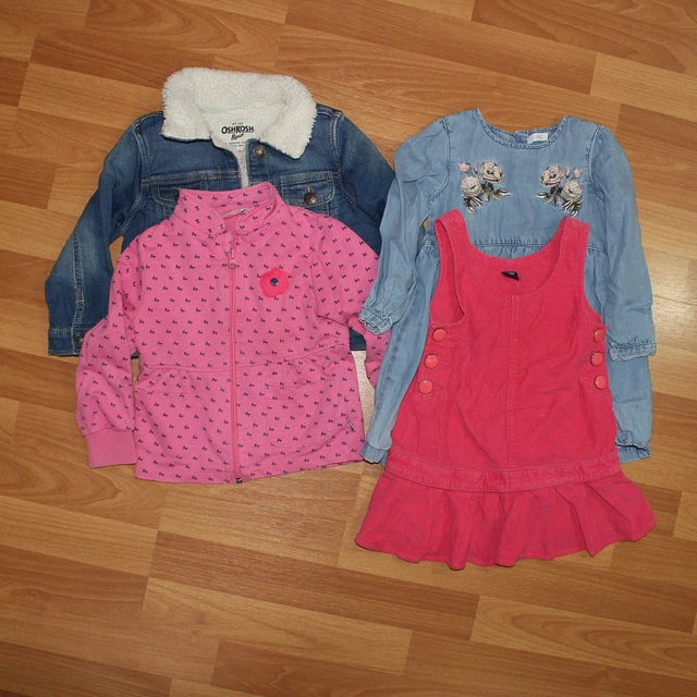 Lovely Girls Clothes Bundle 2-3 Years Dress, Pinafore, Jacket Oshkosh, Gap, Next