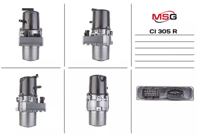 Pompe de direction assistée avec EPS CITROEN C5 2001-2008
