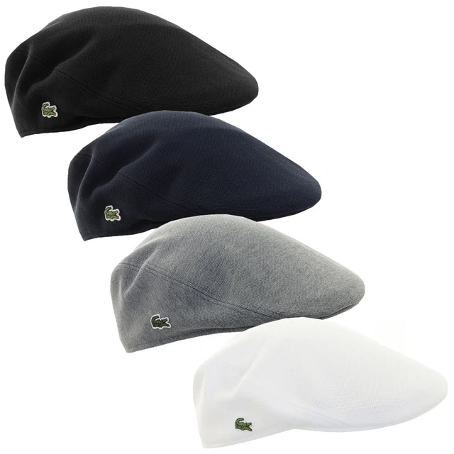 Casquette plate deals lacoste blanc