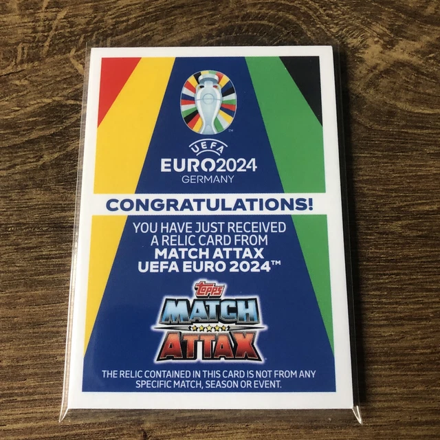 Euro 2024 Shirt Match Attax UEFA Euro 2024 Germany Empty Collection Folder  - Panini Adrenalyn XL, Official Topps Topps Football Folder