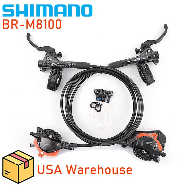 SHIMANO XT BL BRM8100 Hydraulic Disc Brake Set Levers Pair Front Rear