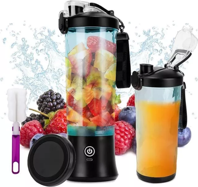 Electric Fruit Juicer Smoothie Maker Portable USB Blender Bottle Juice Shaker