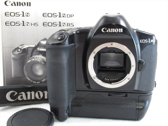 【EXC+++!!】Canon EOS-1N HS eos 1N film Camera w/ Power Drive Booster E1 #4783