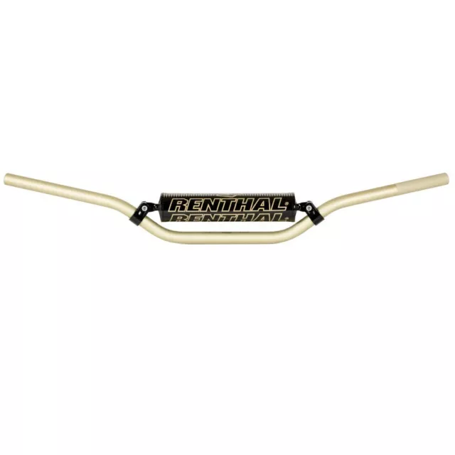 RENTHAL HANDLEBARS BRACED STREETFIGHTER ENDURO 7/8" 22mm BARS GOLD 971-08