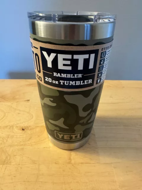 YETI Camo 20oz Rambler Tumbler Sold Out / Rare ++ Yeti Veterans