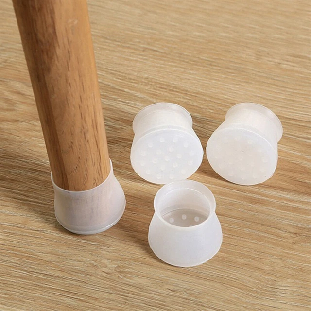 20pcs Silicon Chair Leg Floor Protectors Socks Table Feet Pad Floor Protector Wa