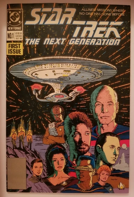 Star Trek The Next Generation #1 (DC Comics, 1989)