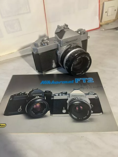 Appareil Photo - Nikkormat FT Avec Objectif Nikon