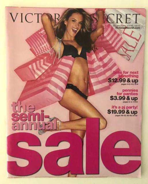 VICTORIA'S SECRET CATALOG Fall SemiAnnual Sale 2007 Issue Vol. 1 64.