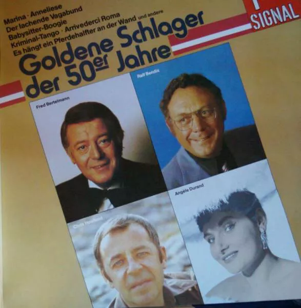 Various - Goldene Schlager Der 50er Jahre LP Comp Vinyl Schallpla