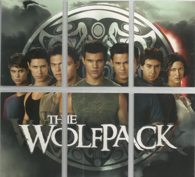 Twilight Saga Eclipse - "Wolfpack" 6 Card Puzzle Chase Set #WP1-WP6