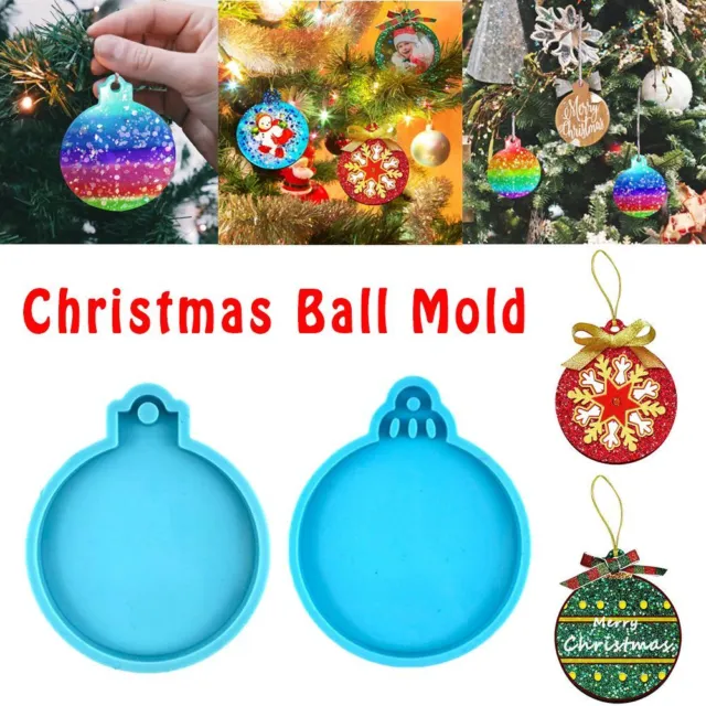 14 Inch Resin Paddle Mold, Silicone Paddle Molds, Large Epoxy Resin Casting  Tray Mold, DIY Hanging Decoration Christmas Resin Molds For Beginners