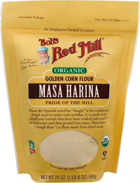 Bob's Red Mill Organic Masa Harina Pouch 680 g