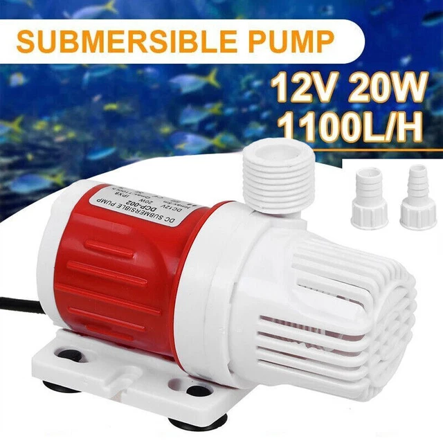 WASSERPUMPE SELBSTANSAUGENDE PUMPE 12V 1200L Hochdruckpumpe Gartenteich